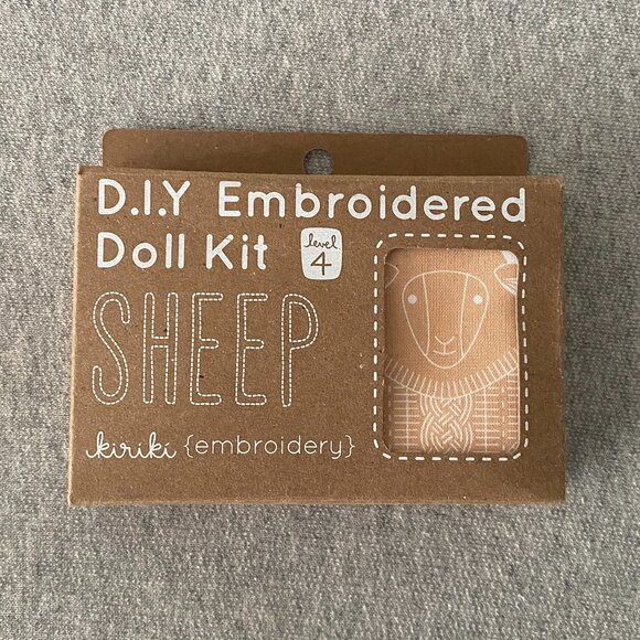 NWT Kiriki Press Sheep Embroidery Kit - Picture 1 of 7